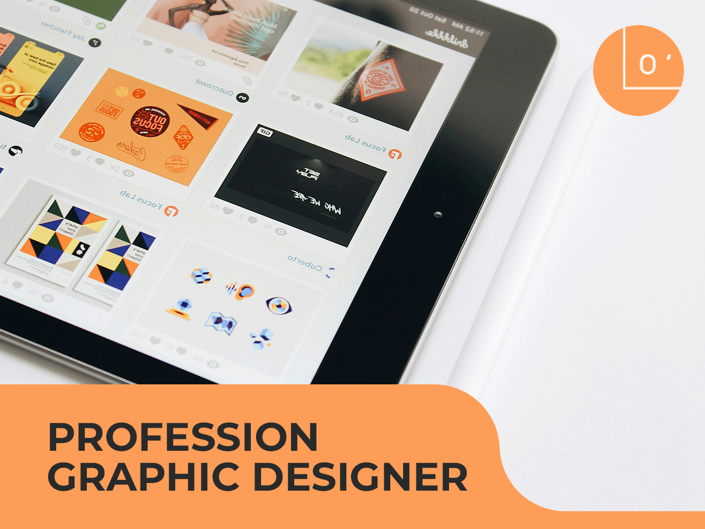 Profession graphic designer